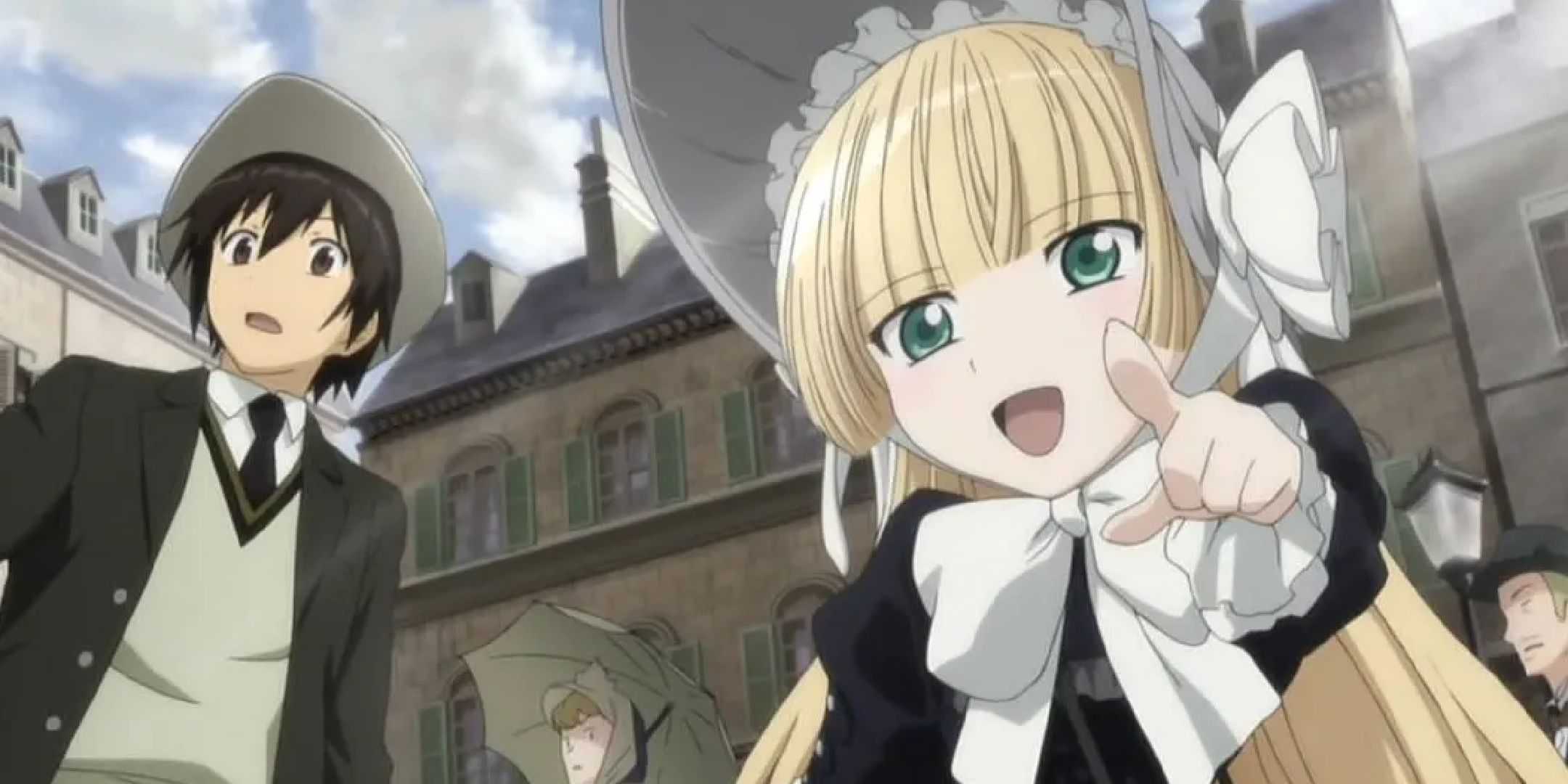 دو شخصیت اصلی از Gosick Outdoors.