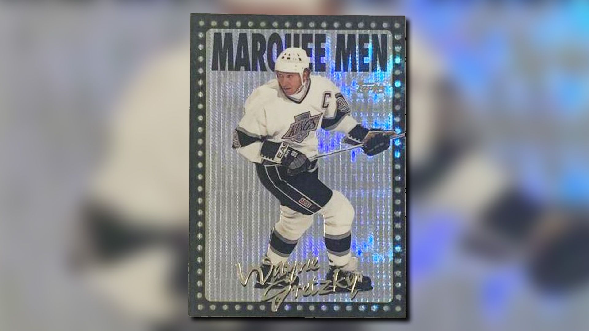 Wayne Gretzky #375 hockey card from 1995 Topps Marquee Men Power Boosters set.