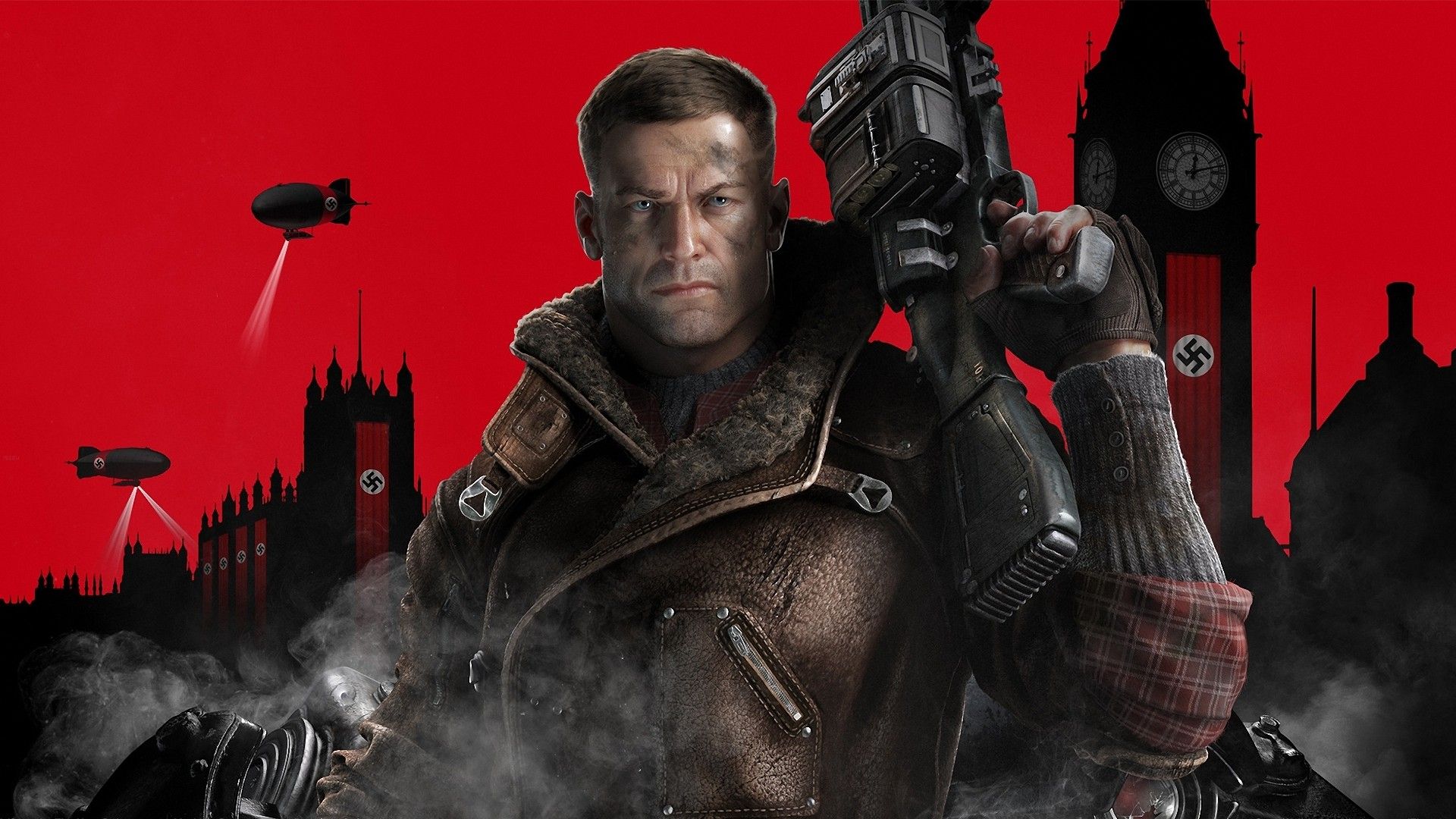 Wolfenstein New Colossus Key Art