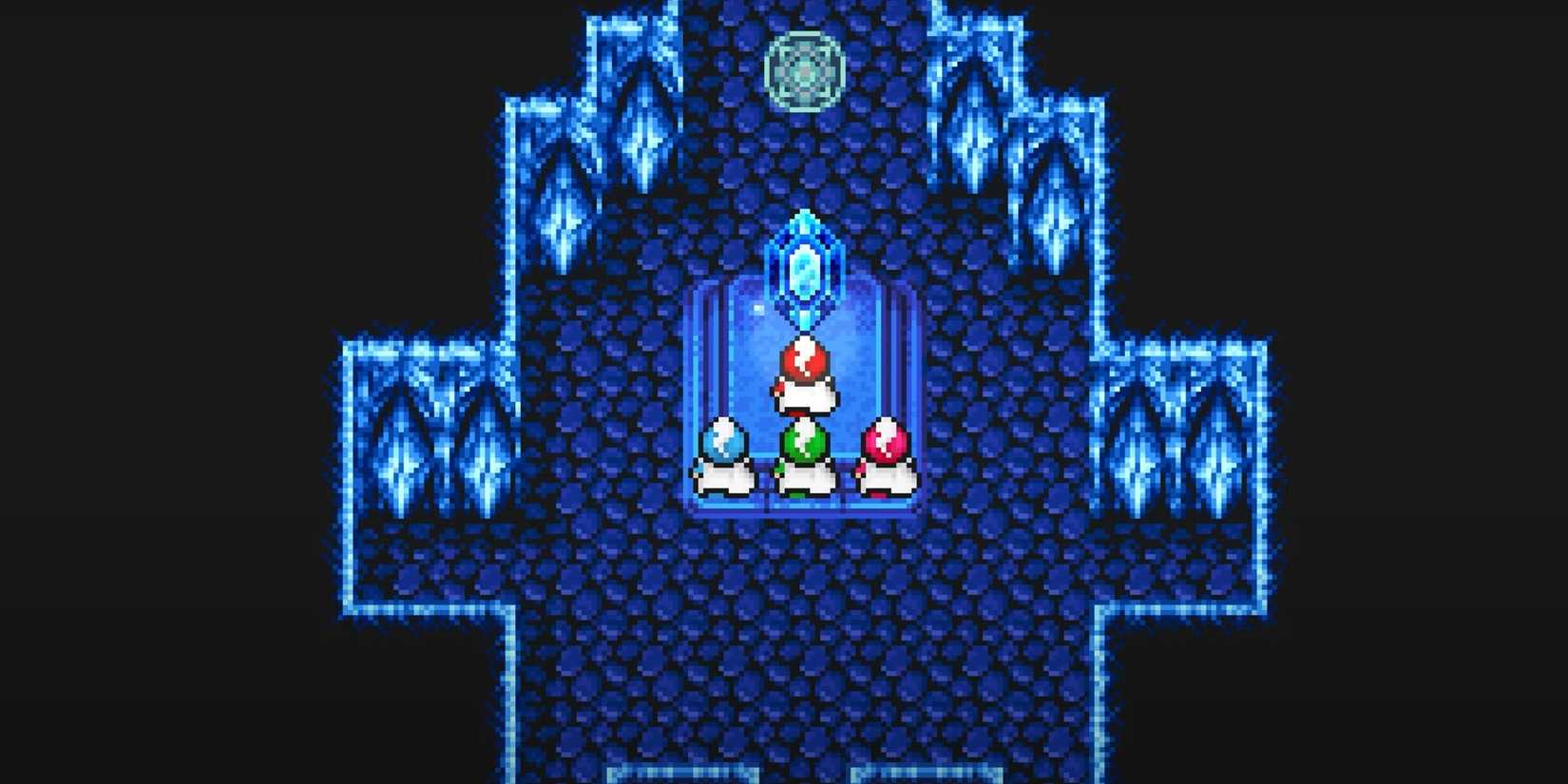 Lightier discovers the dormant crystal in Final Fantasy 3.