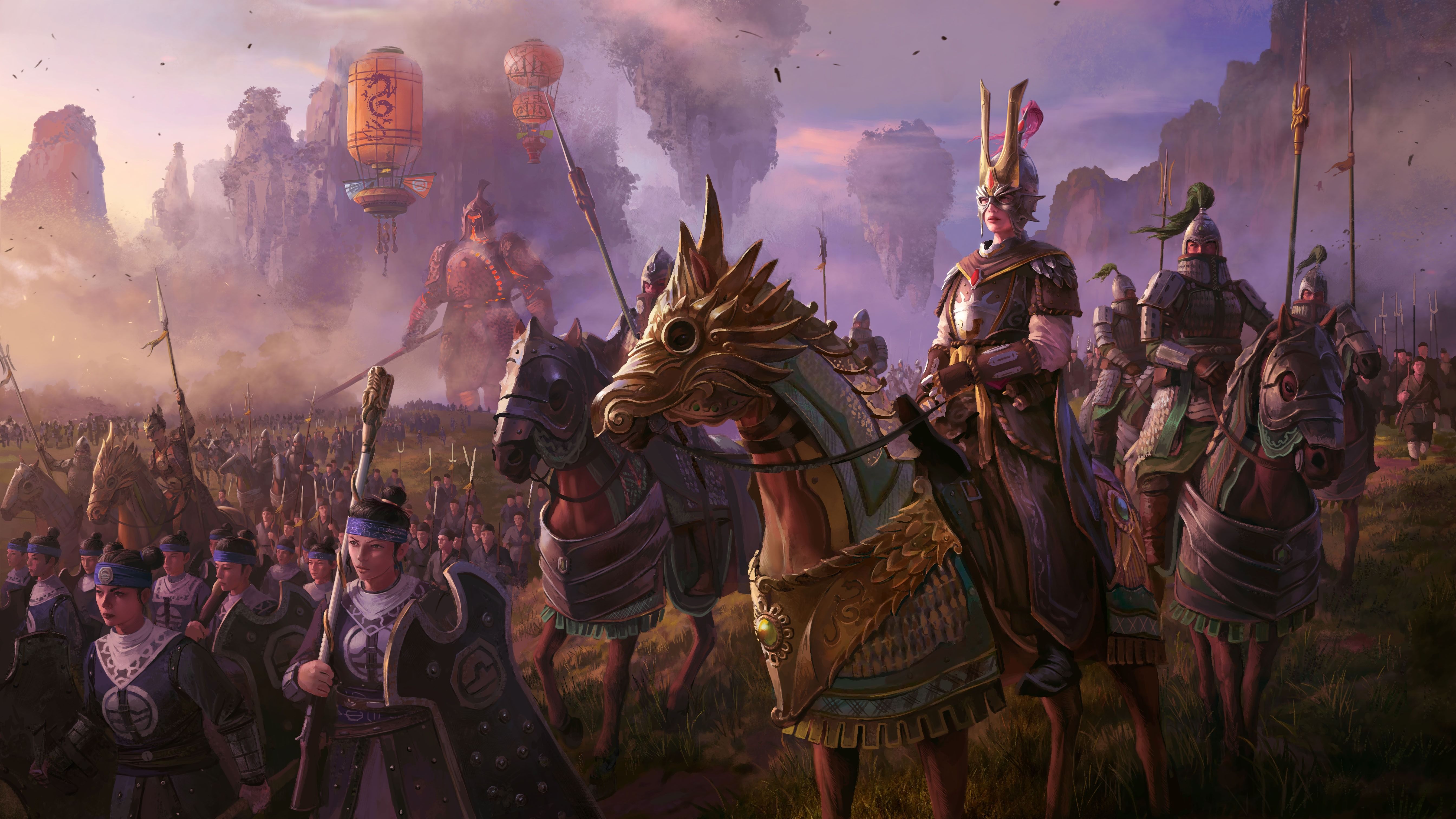 grand cathay artwork from warhammer