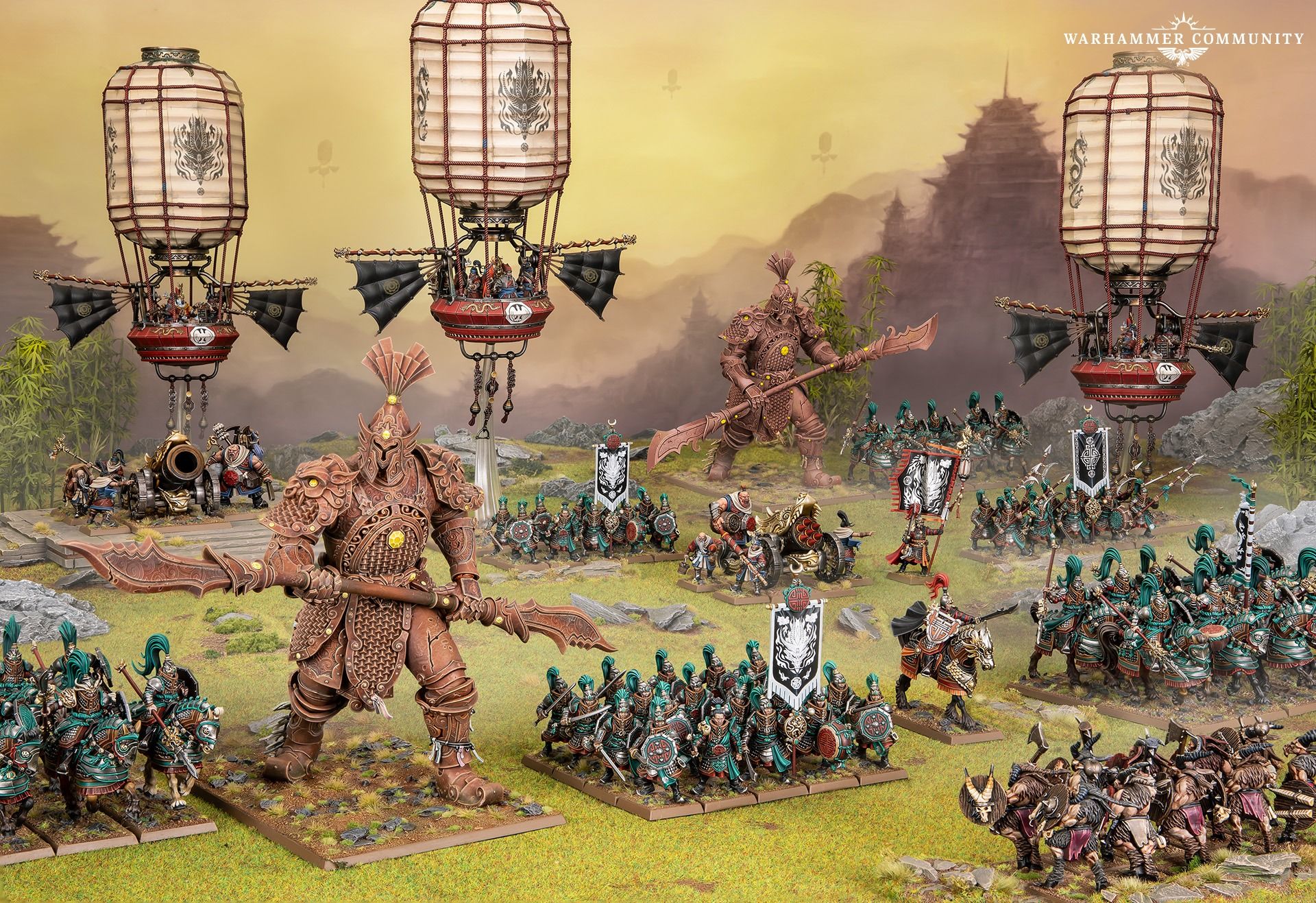 grand cathay warhammer the old world army