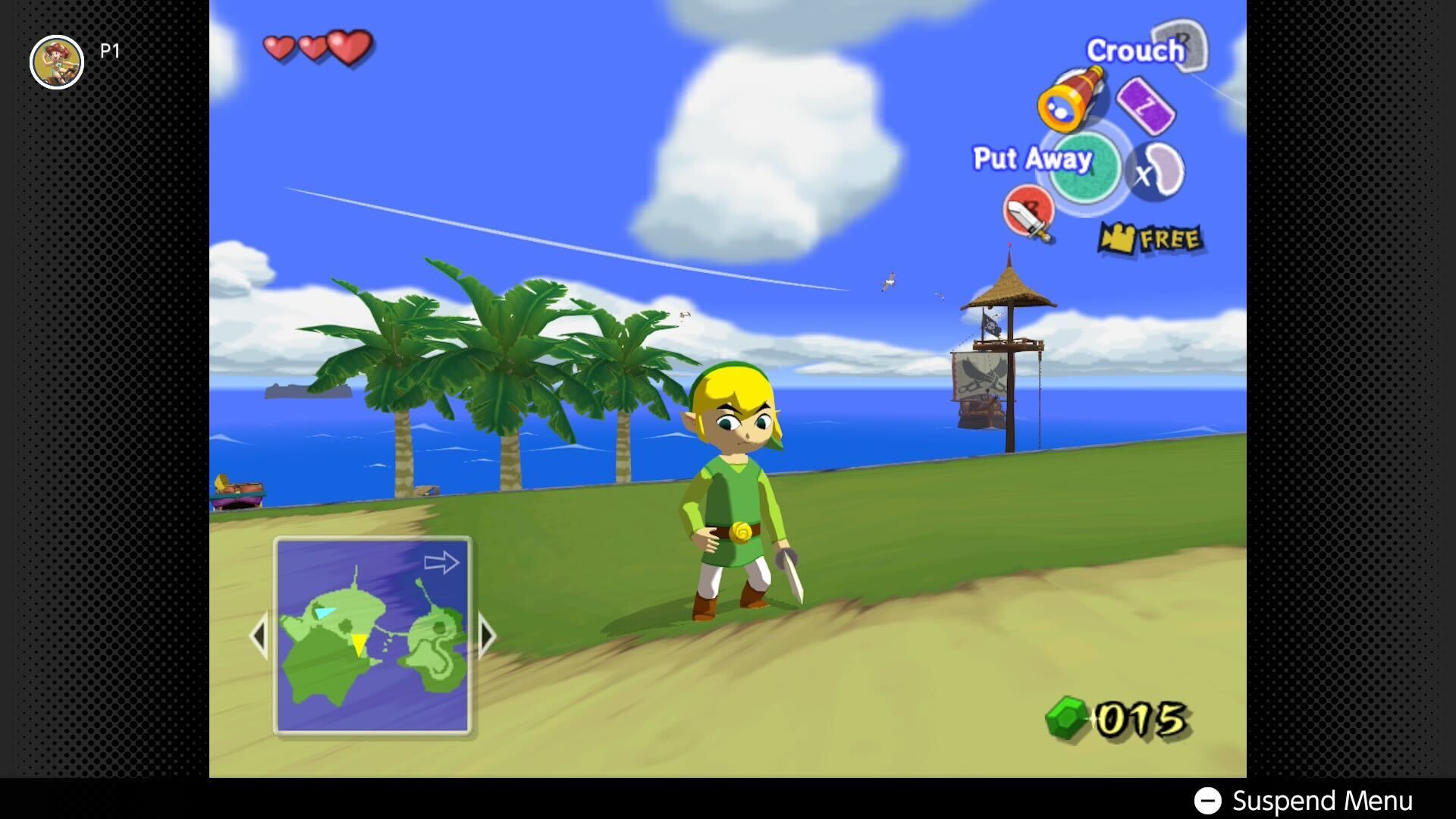 Wind Waker running on the Nintendo Switch 2.
