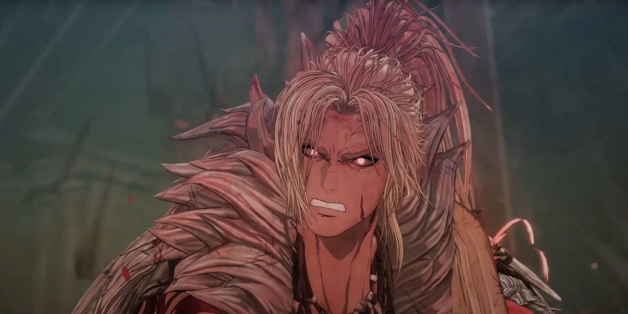 Khazan, possessed by the Blade Phantom in The First Berserker: Khazan.
