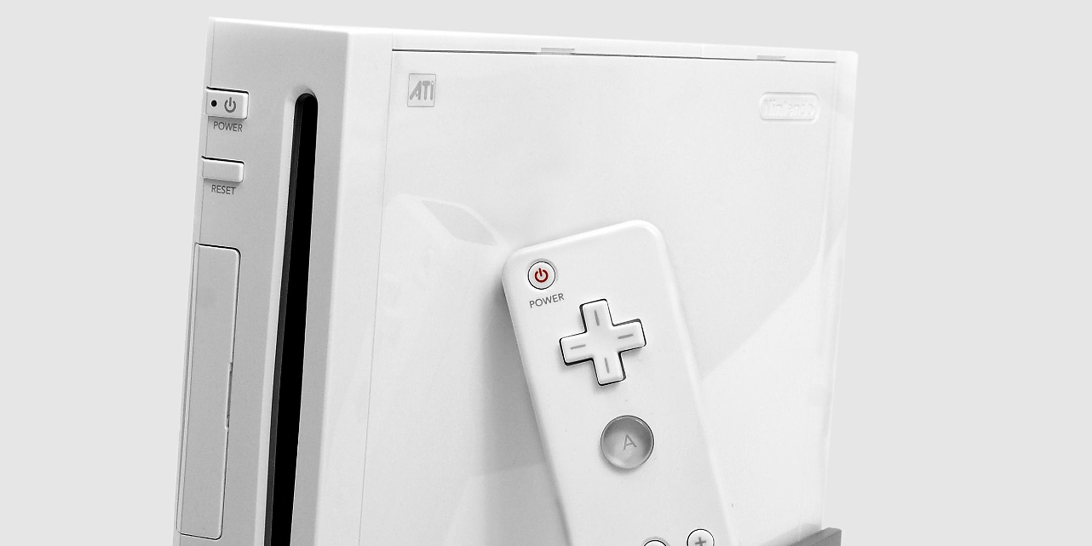 The Nintendo Wii console.