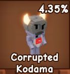 Corrupted Kodama icon in Develop a Backyard.