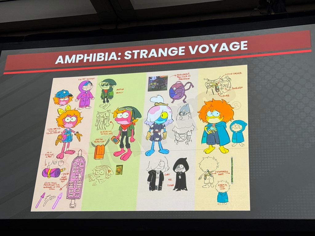 Amphibia: Strange Voyage - Updated character design