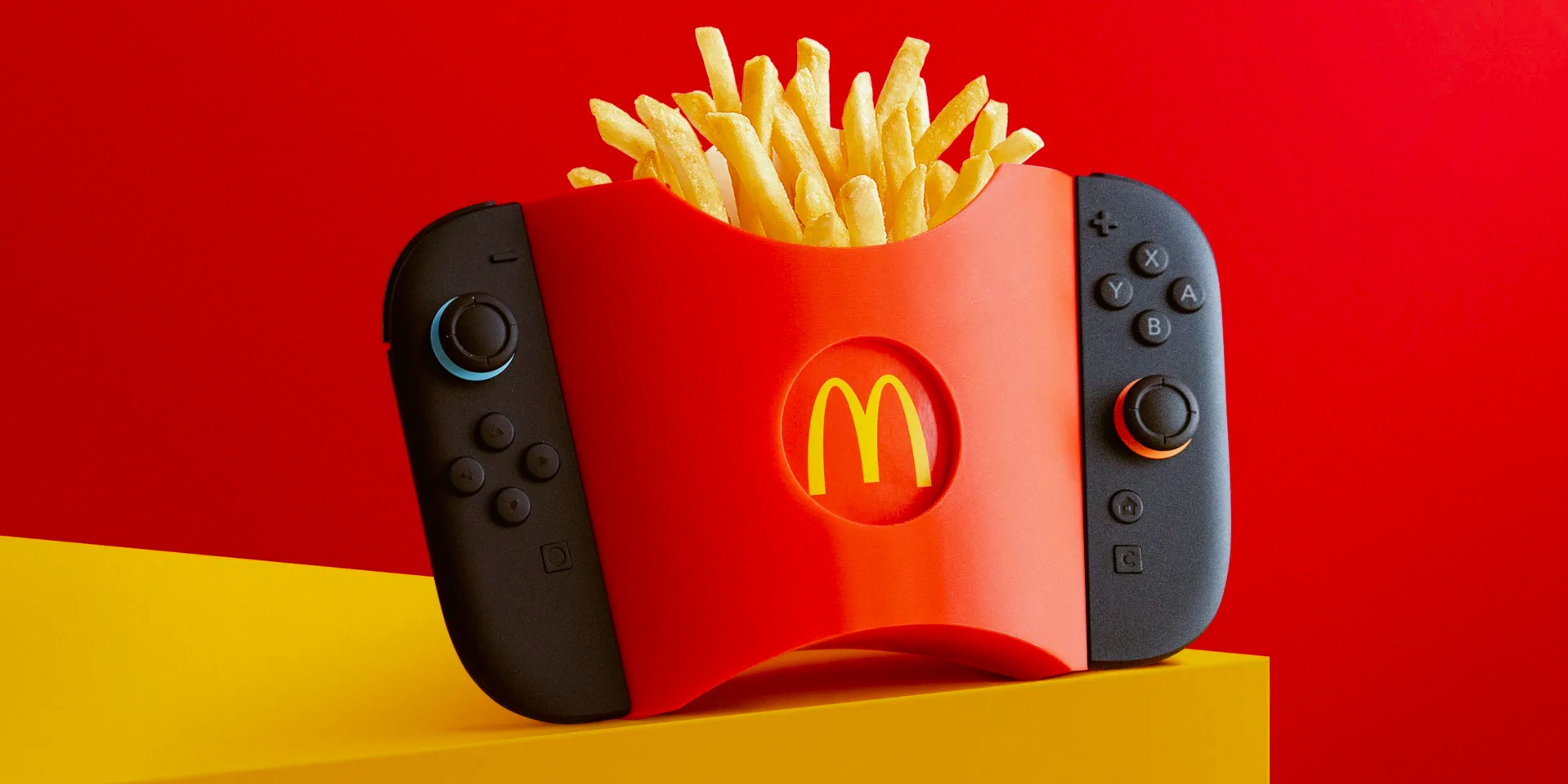 McDonald’s Switch 2 accessory connects to your Joy-Con and holds your fries