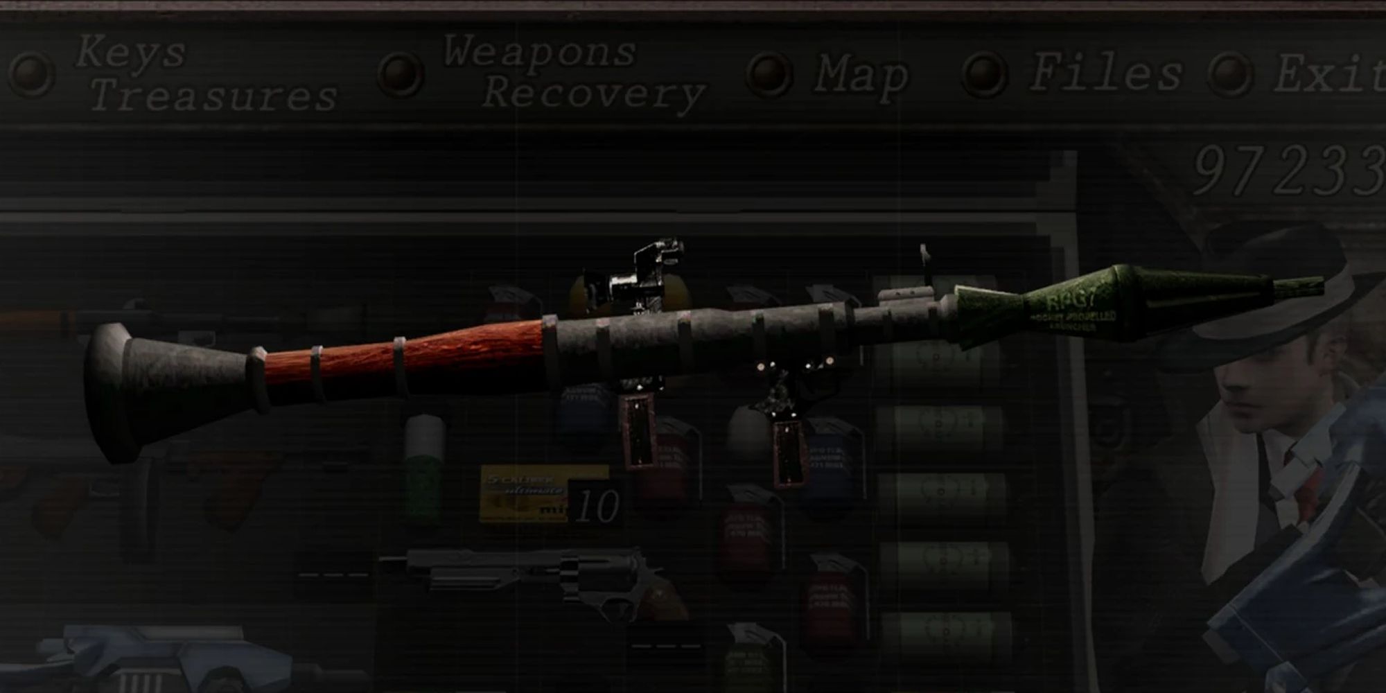 Endless missile launcher in Resident Evil 4.