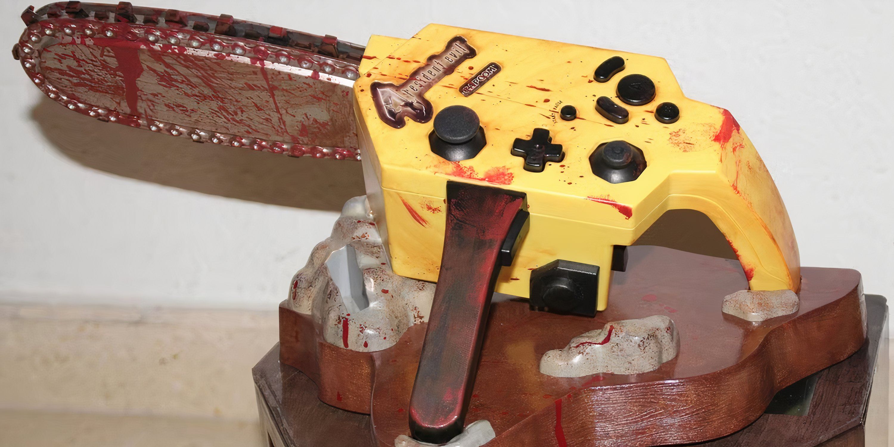The Resident Evil 4 Chainsaw Controller.