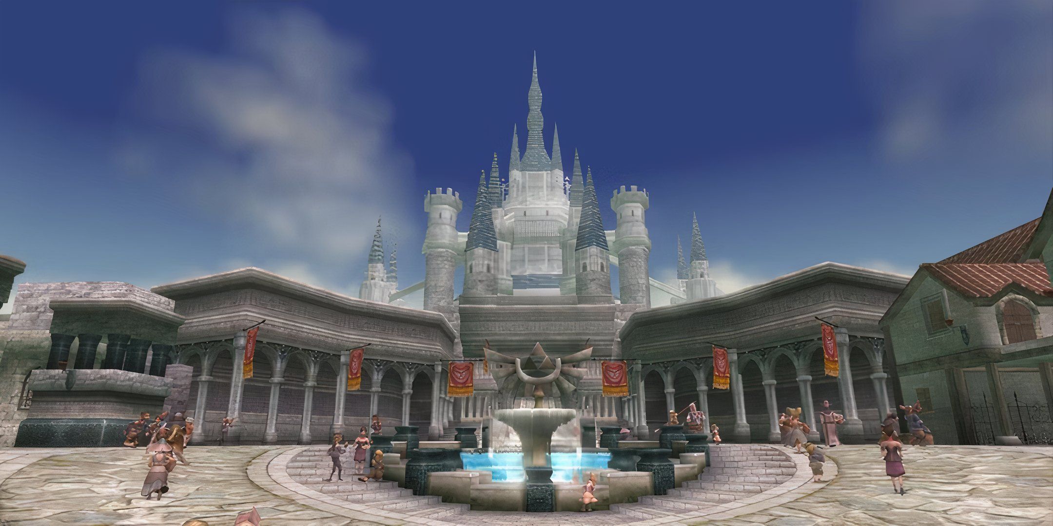 Castle Town Twitter in the princess, the high-palace front and center of the center. 