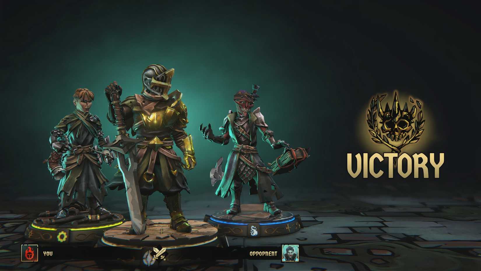 3 Master tactics order next to the word victory.