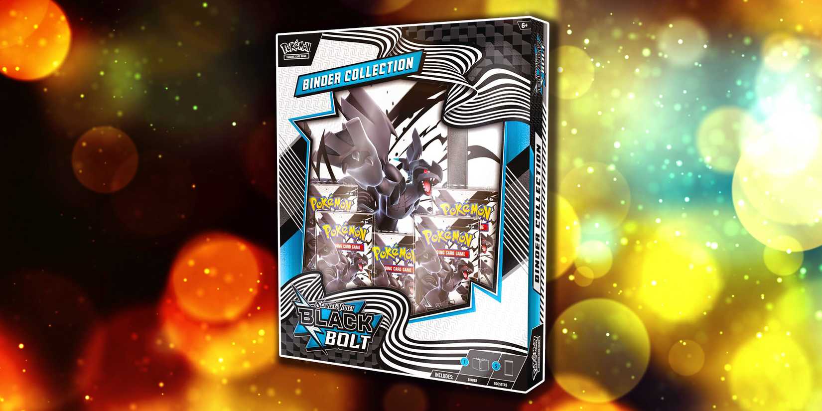 Binder collection - black bolts from Pokemon Tcg.