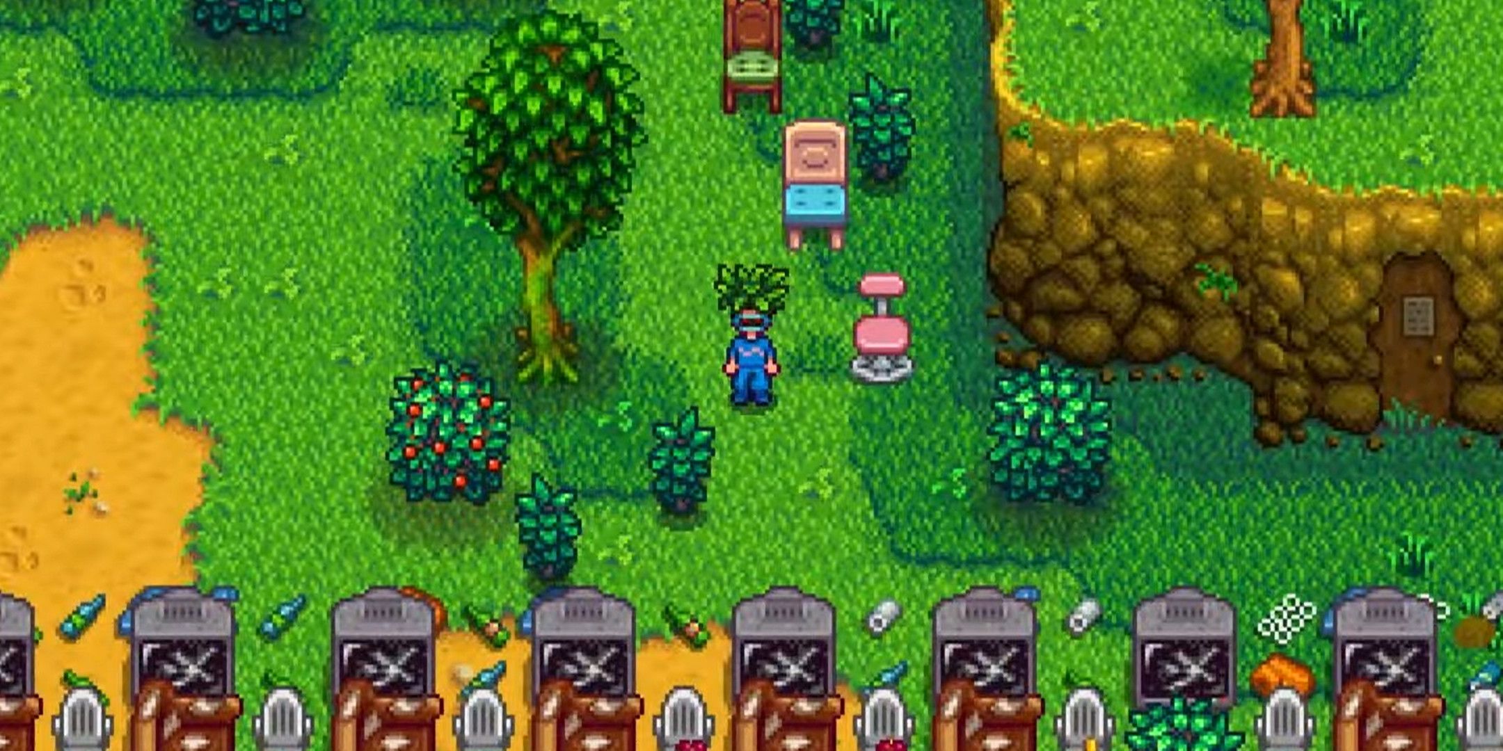 Stardew Valley Fan Creates A Chair Highway That Slows Down Time