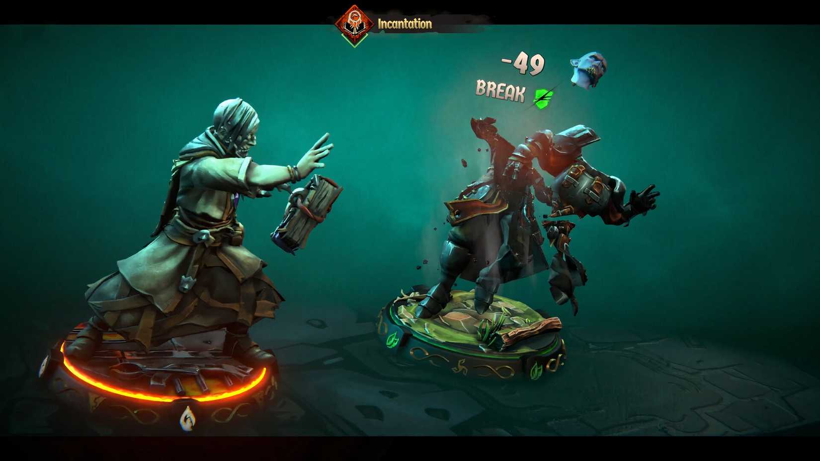 The character of the masters tactics attacks others.