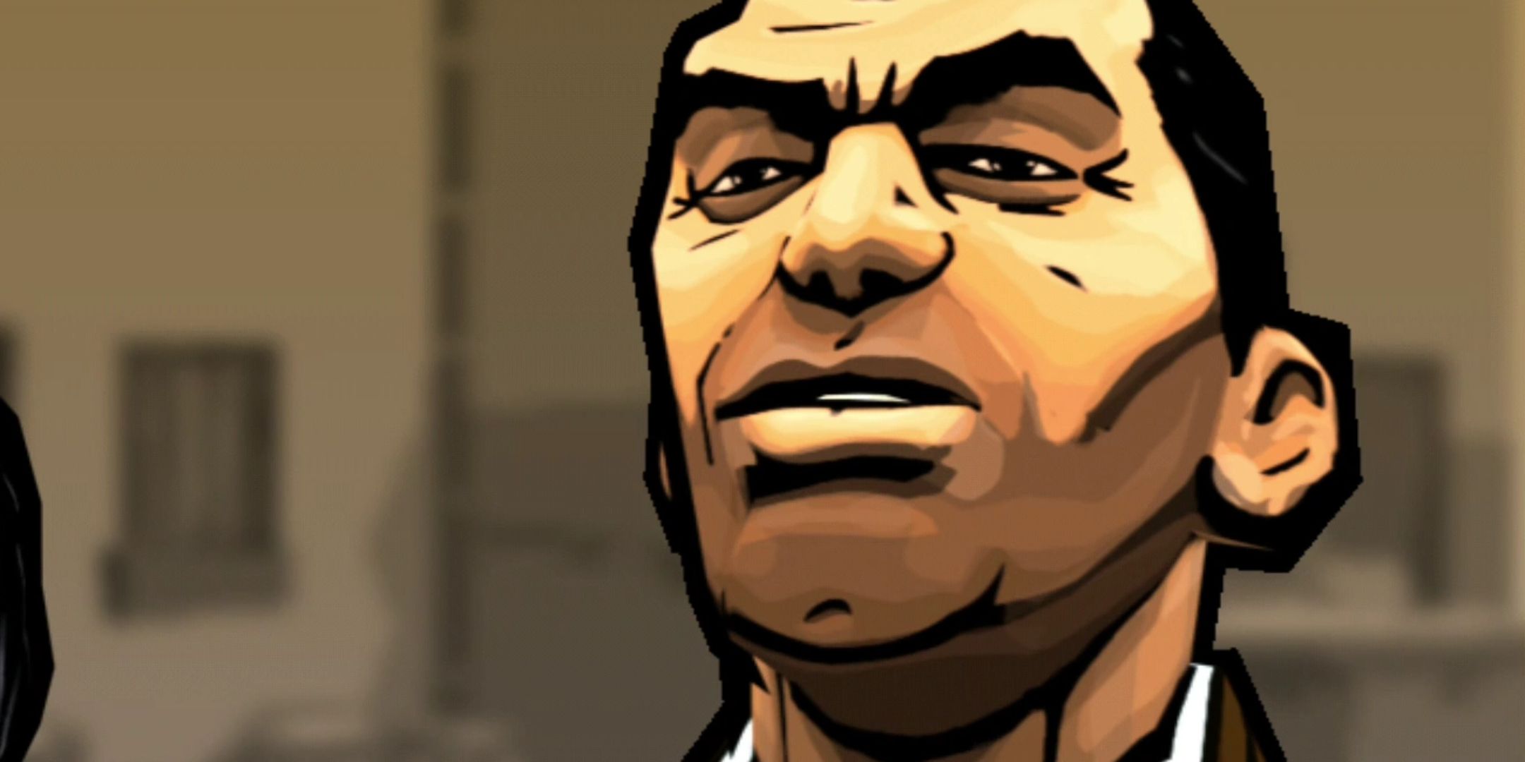 Grand Theft Auto Chinatown Wars Wu Lee's close -up.