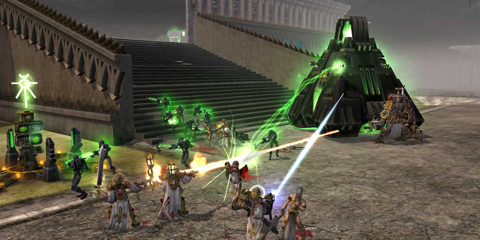 Dawn of War Sisters of Battle Fighting Necrons