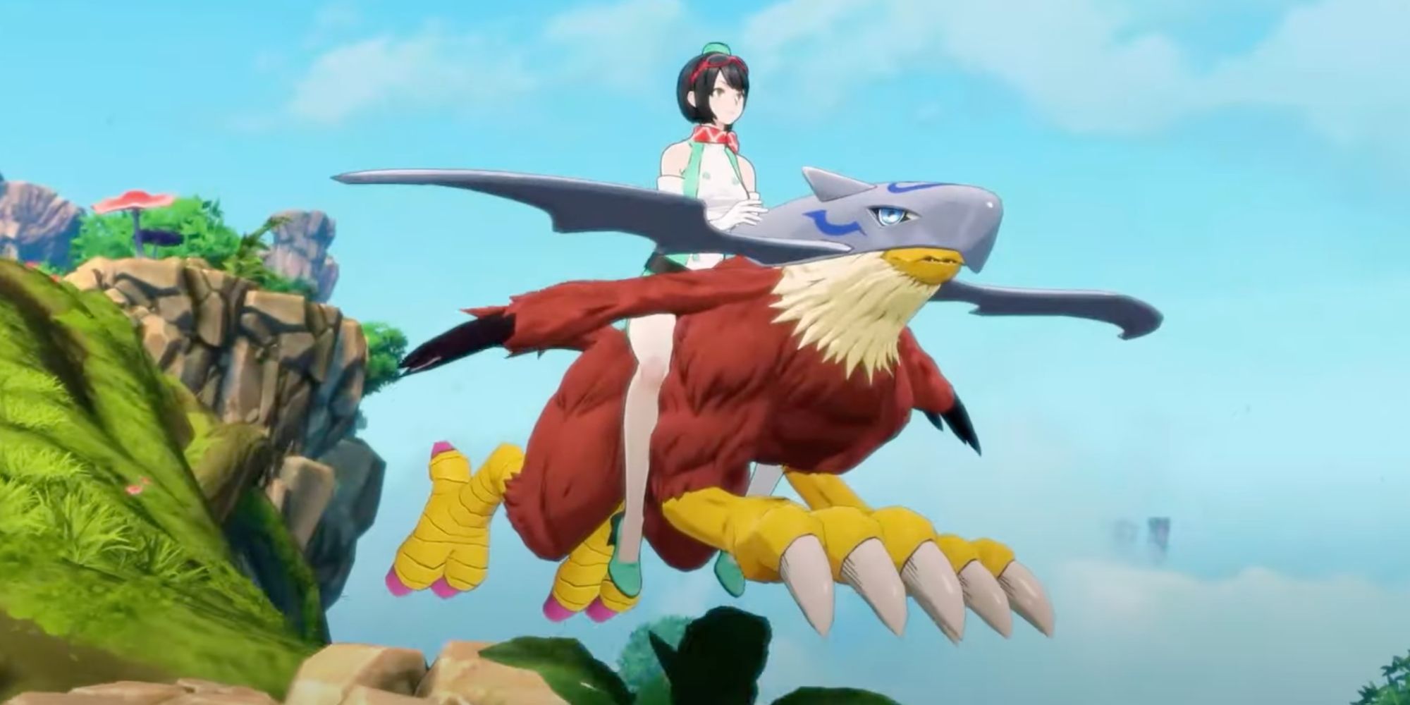 DIgimon Story Time Stranger Will Let Players Ride Digimon