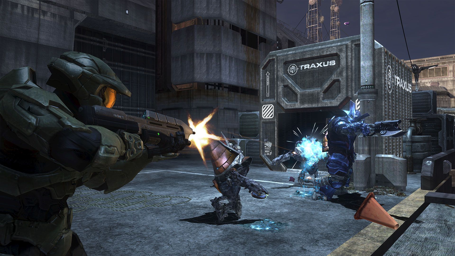 General single-player campaign gameplay in Halo 3.