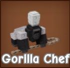 Gorilla chef Pet icon for Roblox cultivate a garden.
