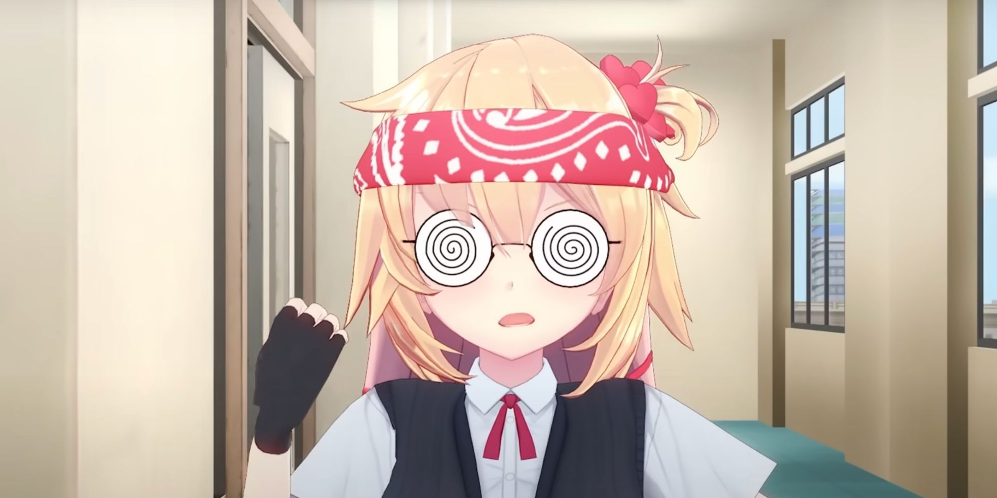 Vtuber from One of Us Anime from Hololive. 