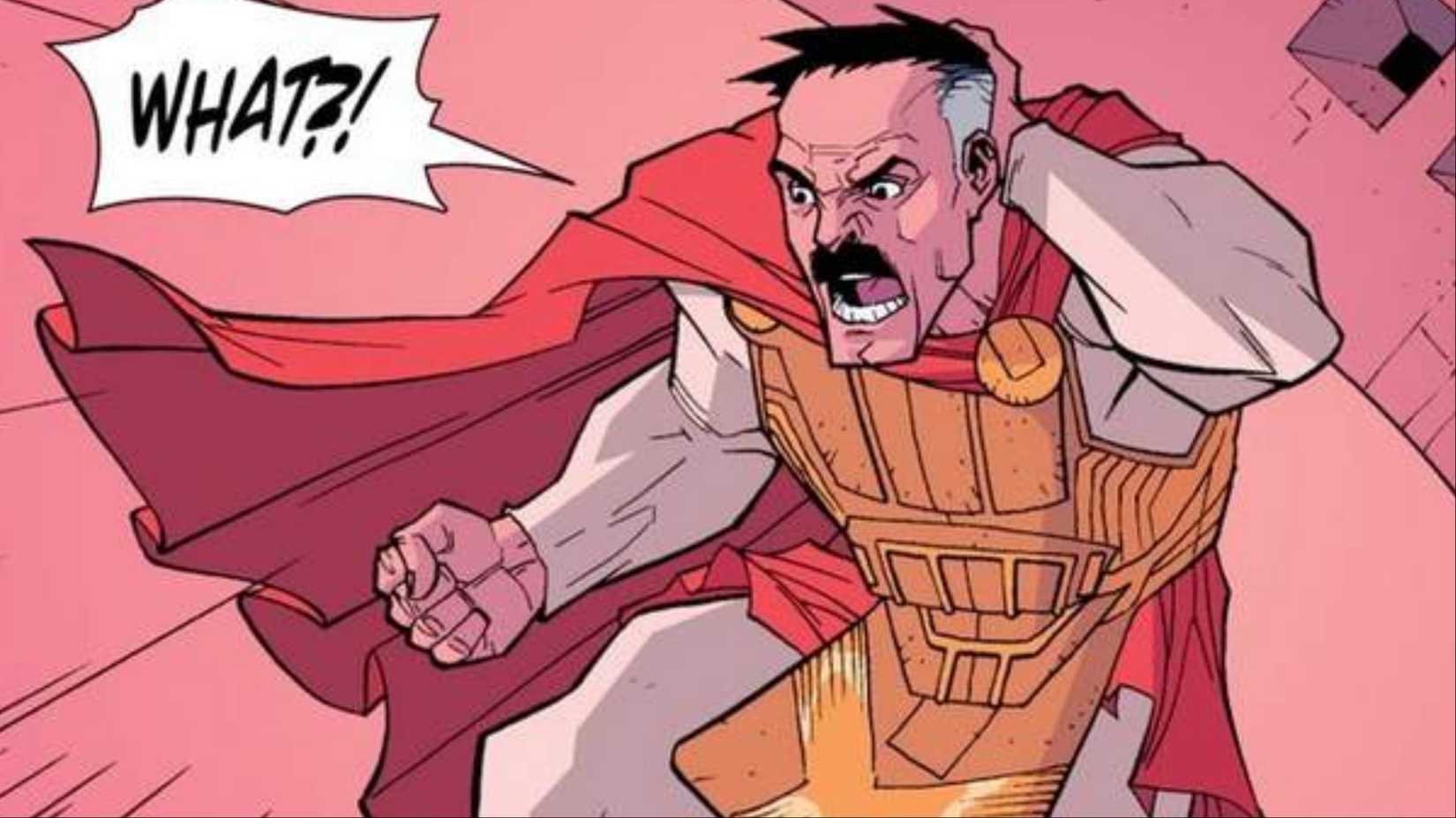 What ?! ' While wearing the Royal armor of Thorchitionan in the invincible.