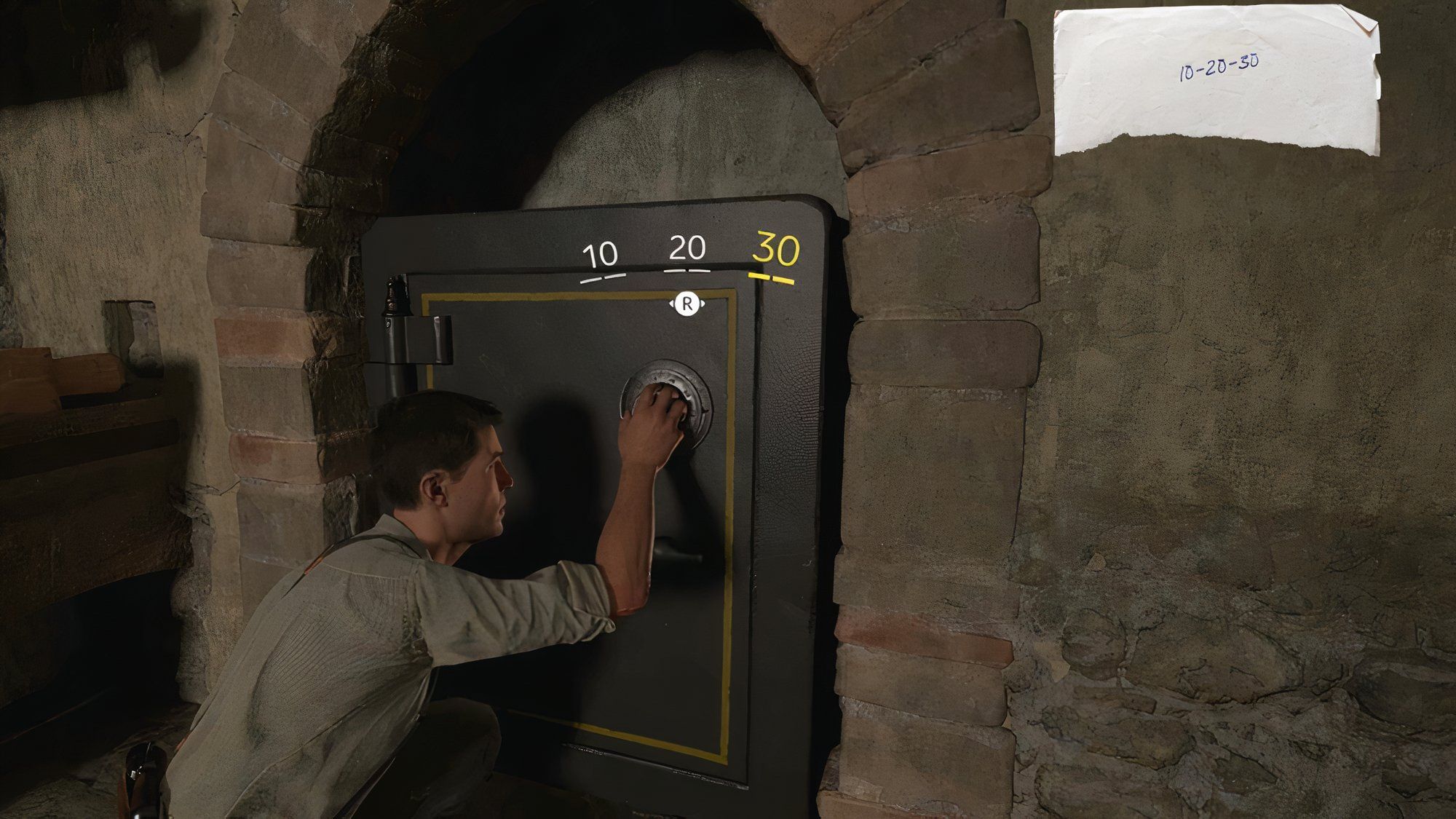 Mafia The Old Country safe combination numbers