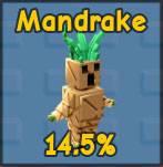 Mandrake Pet icon in Grow a Garden.