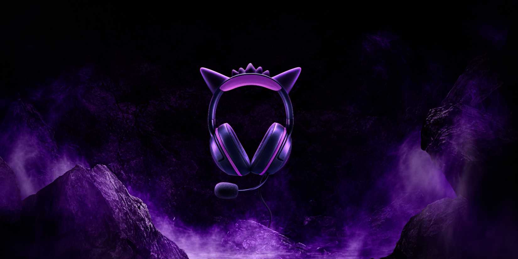 Razer Kraken V3 X Ediz. Limitata Pokémon Gengar/Kuromi – Cuffie USB Cablate