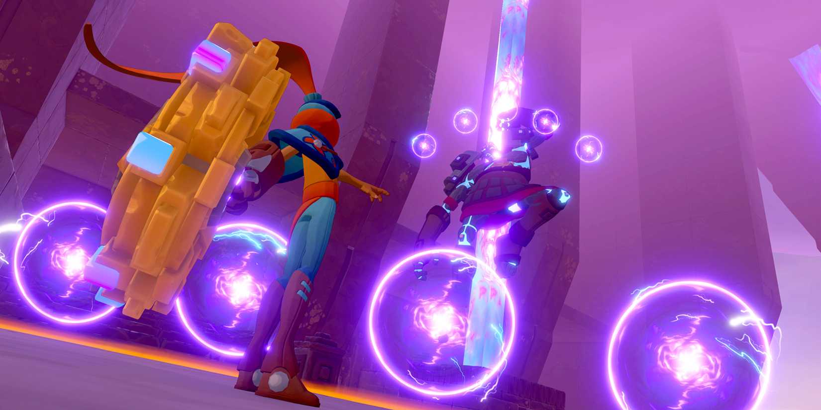 An enemy that shoots orbs at knights.