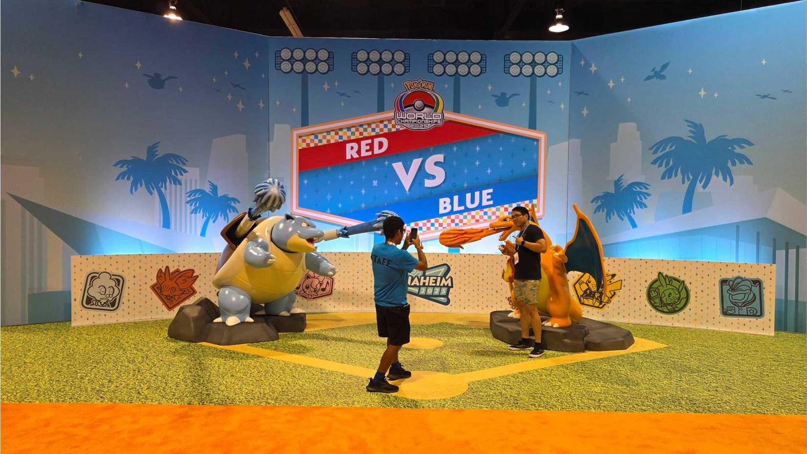 Pokemon Worlds Red vs Blue.