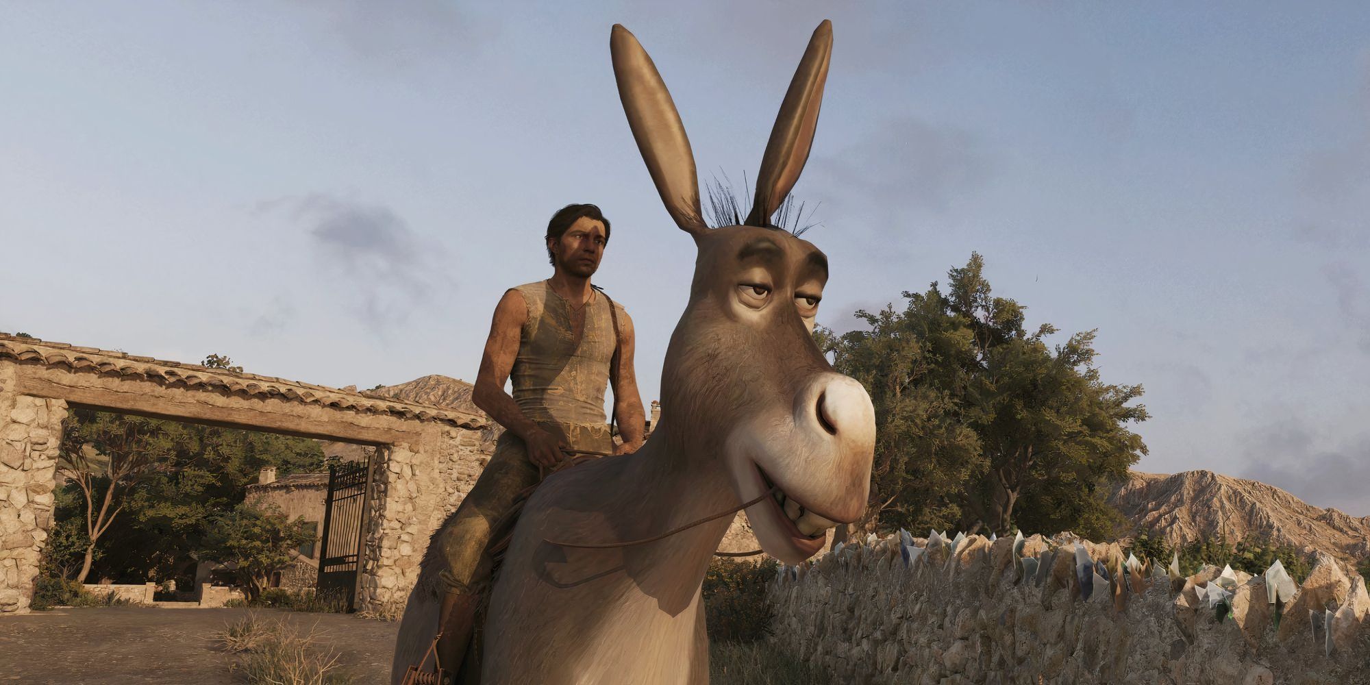 Mafia: The Old Country Players Adds Shrek's Donkey To The Game, For Some Reason