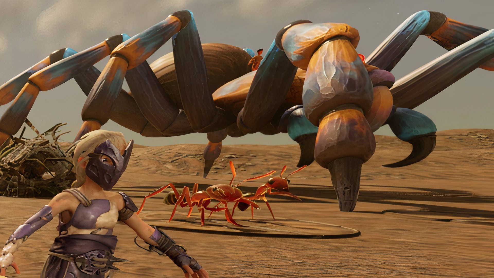 What New Features Are Coming To Grounded 2 The Work In Progress Tarantula For Grounded 2 Alongside A New Character