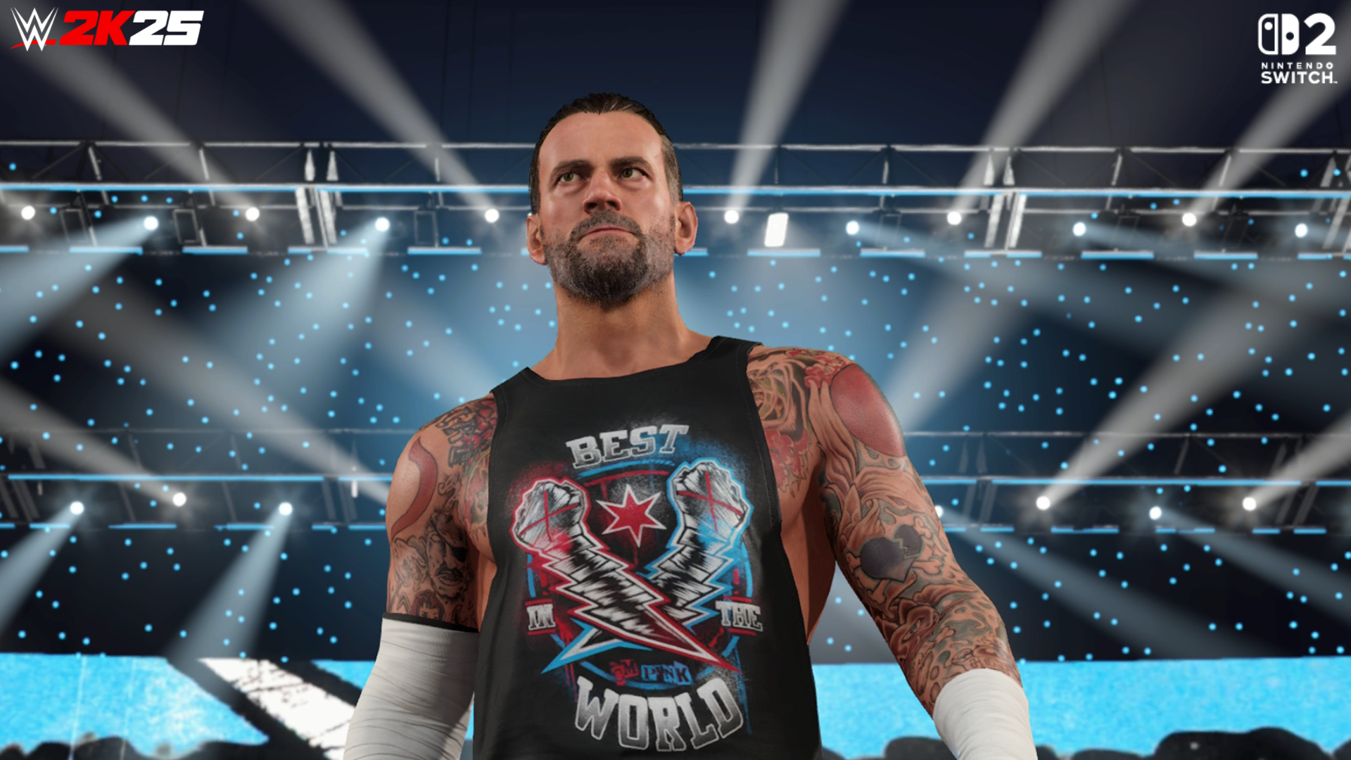 CM Punk in WWE 2K25