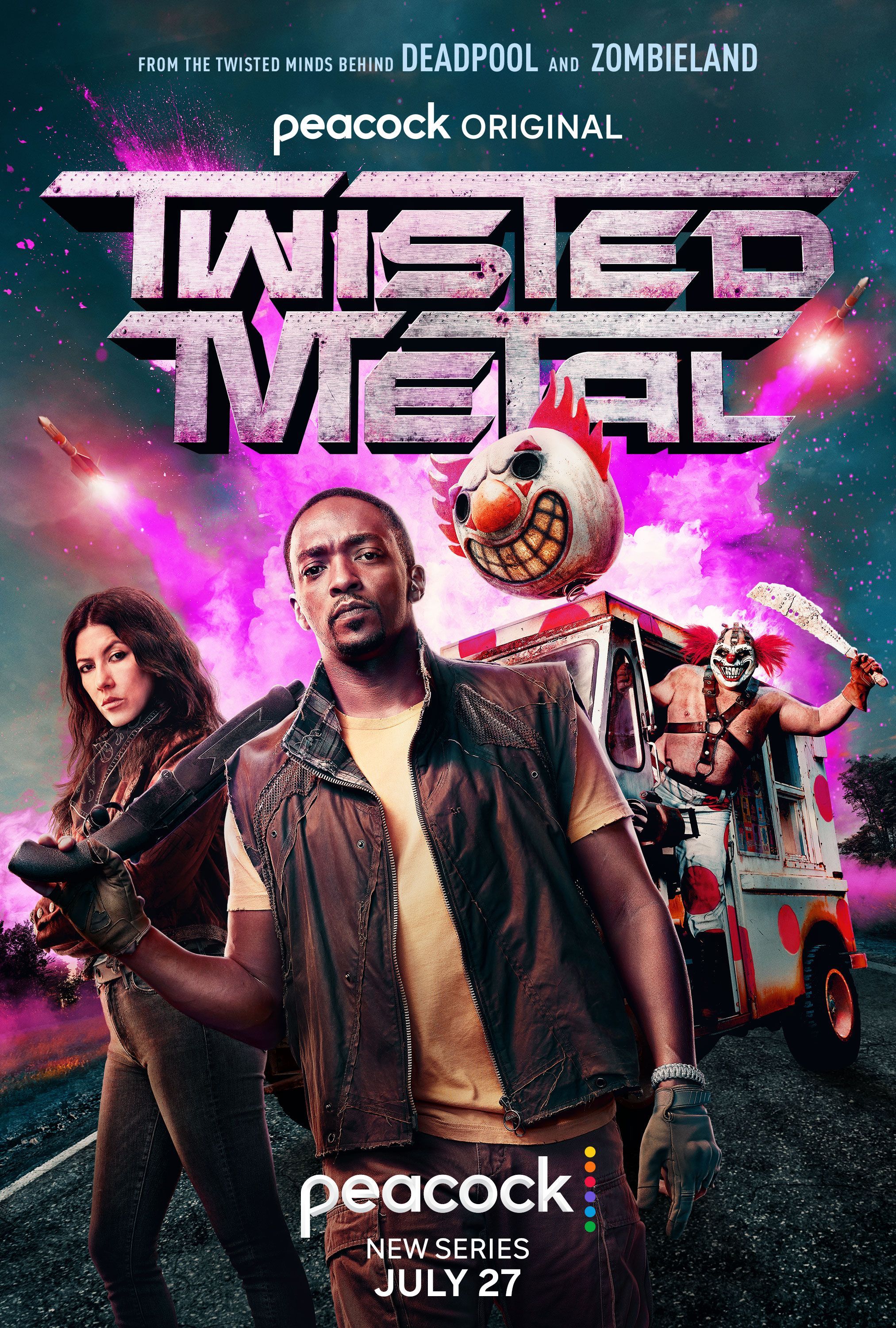 Twisted Metal TV Program Poster