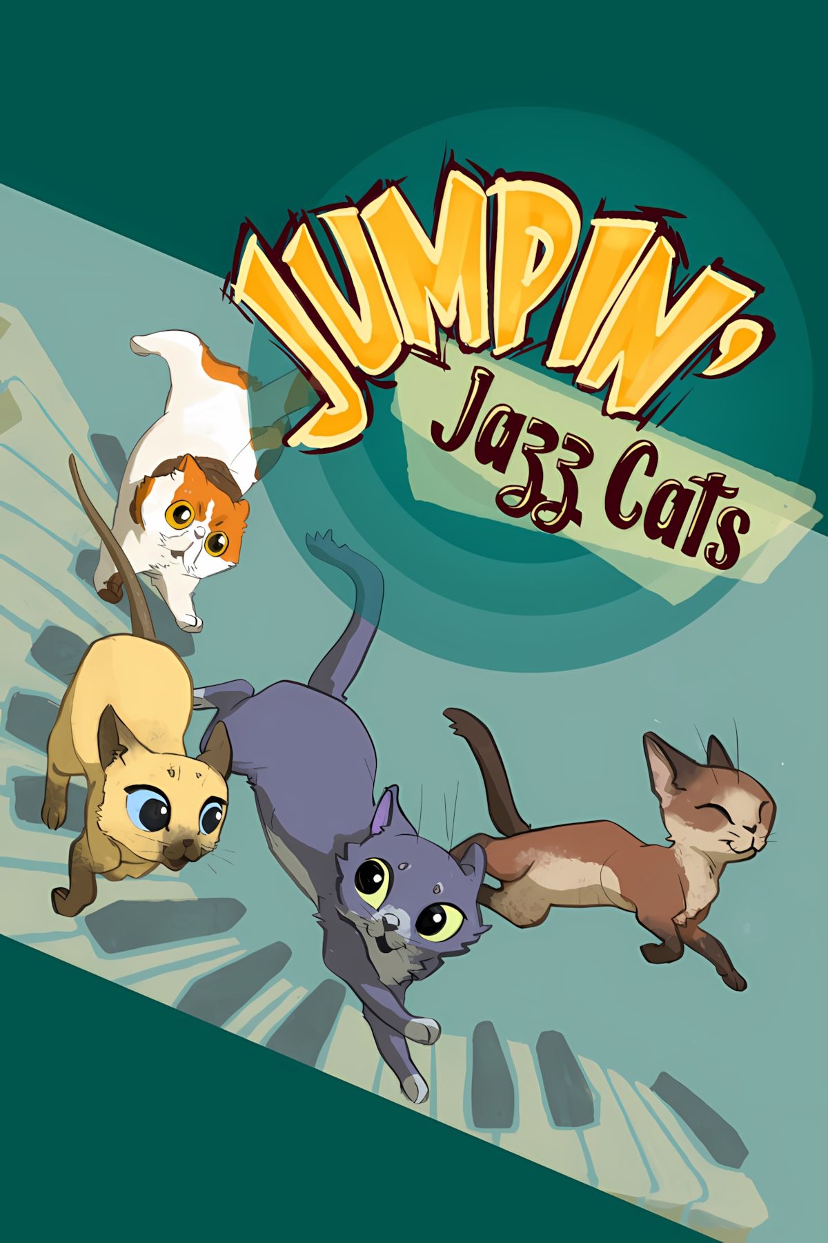 Jumpin Jazz Cats Tag Page Cover Art