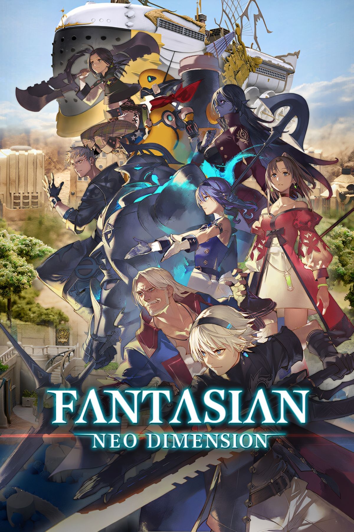 Fantasian Neo Dimension Tag Page Cover Art