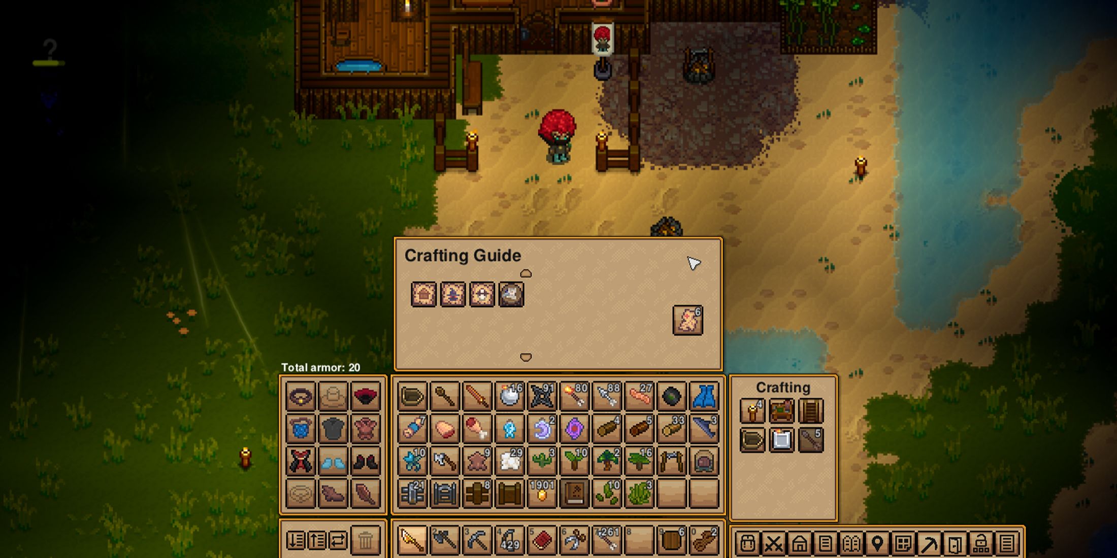 the-player-crafting-a-map-from-map-fragments-in-necesse.jpg