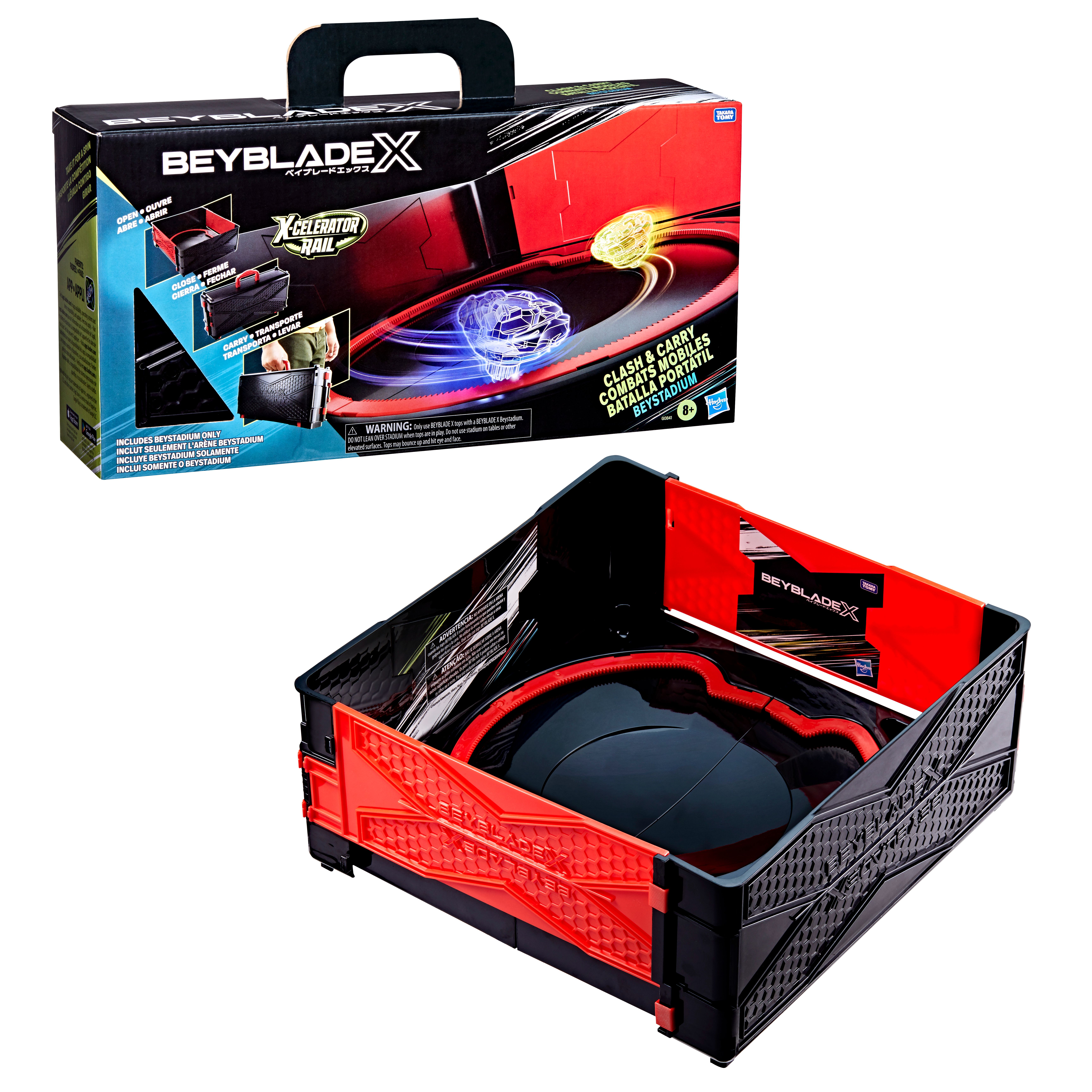 BEYBLADE X CLASH AND CARRY BEYSTADIUM BATTLE ARENA 32