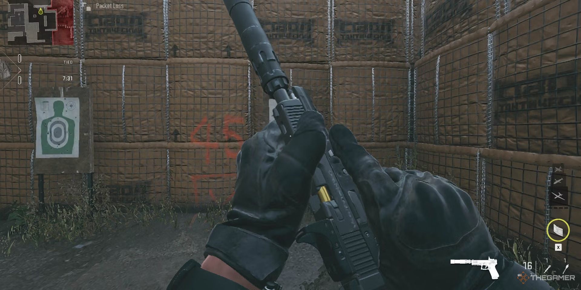 X12 pistol in Call of Duty mw 2