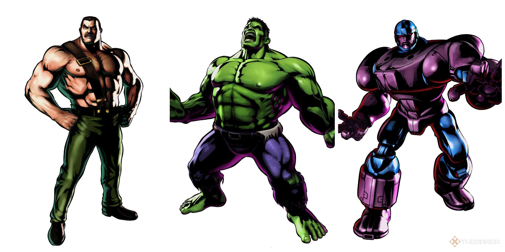 Hulk Haggar and Sentinel in Ultimate Marvel 3