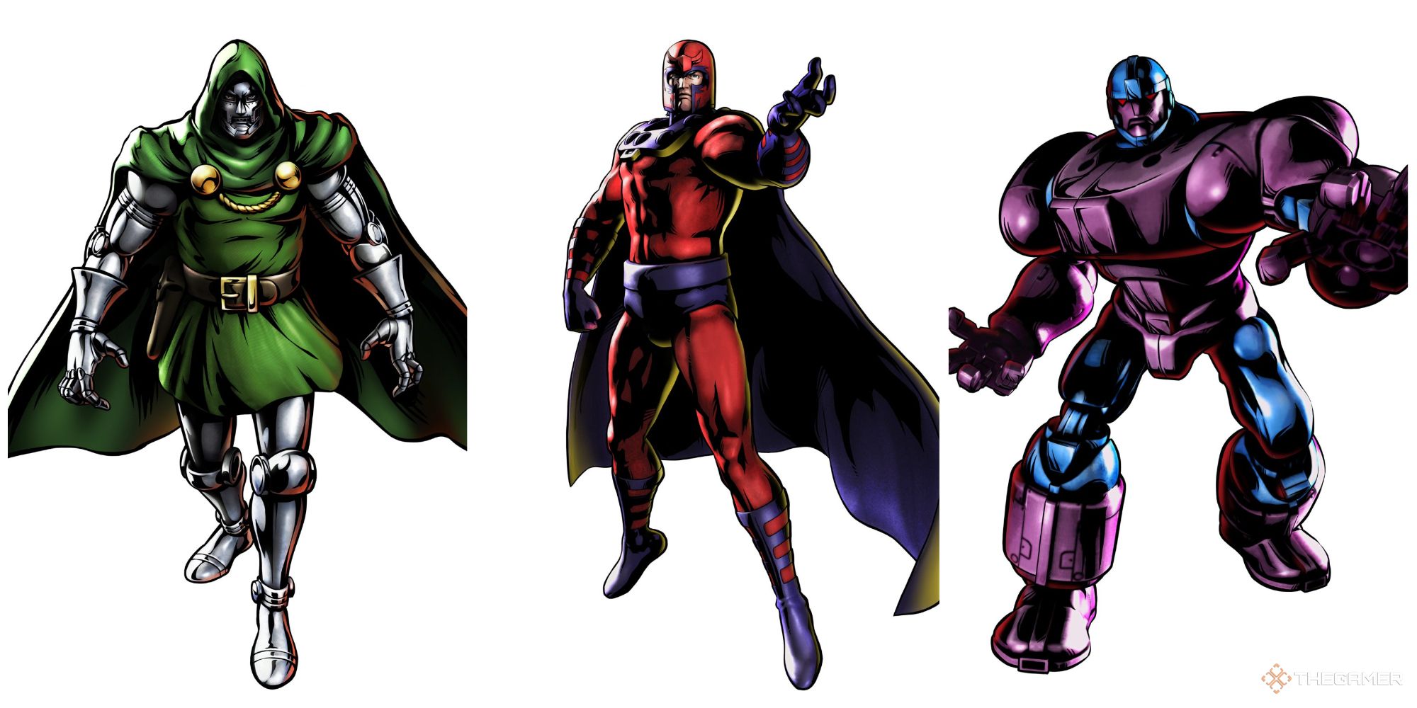 Magneto Doom and Sentinel in Ultimate Marvel 3