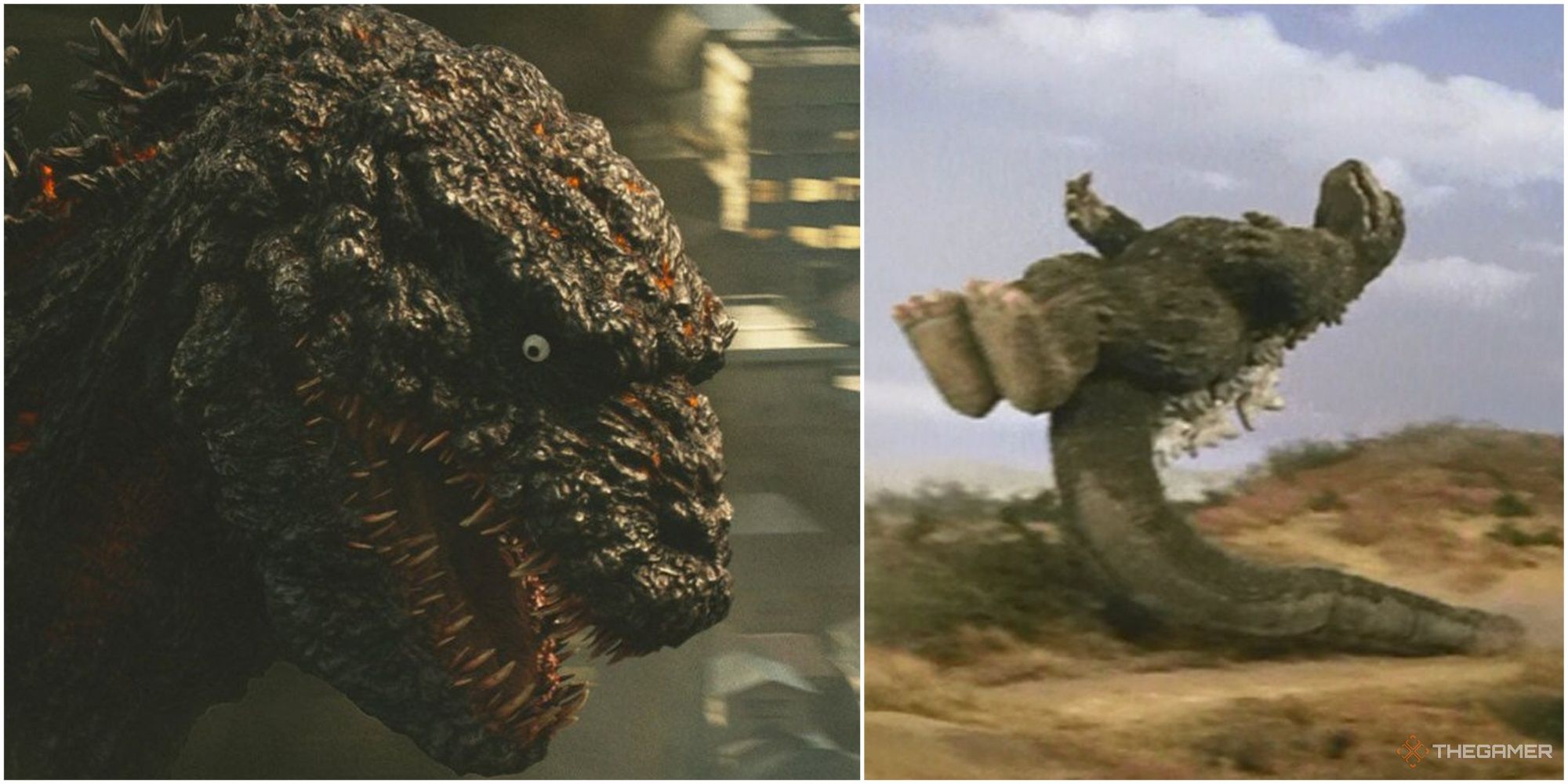 Godzilla: Shin Godzilla und klassisches Toho Godzilla