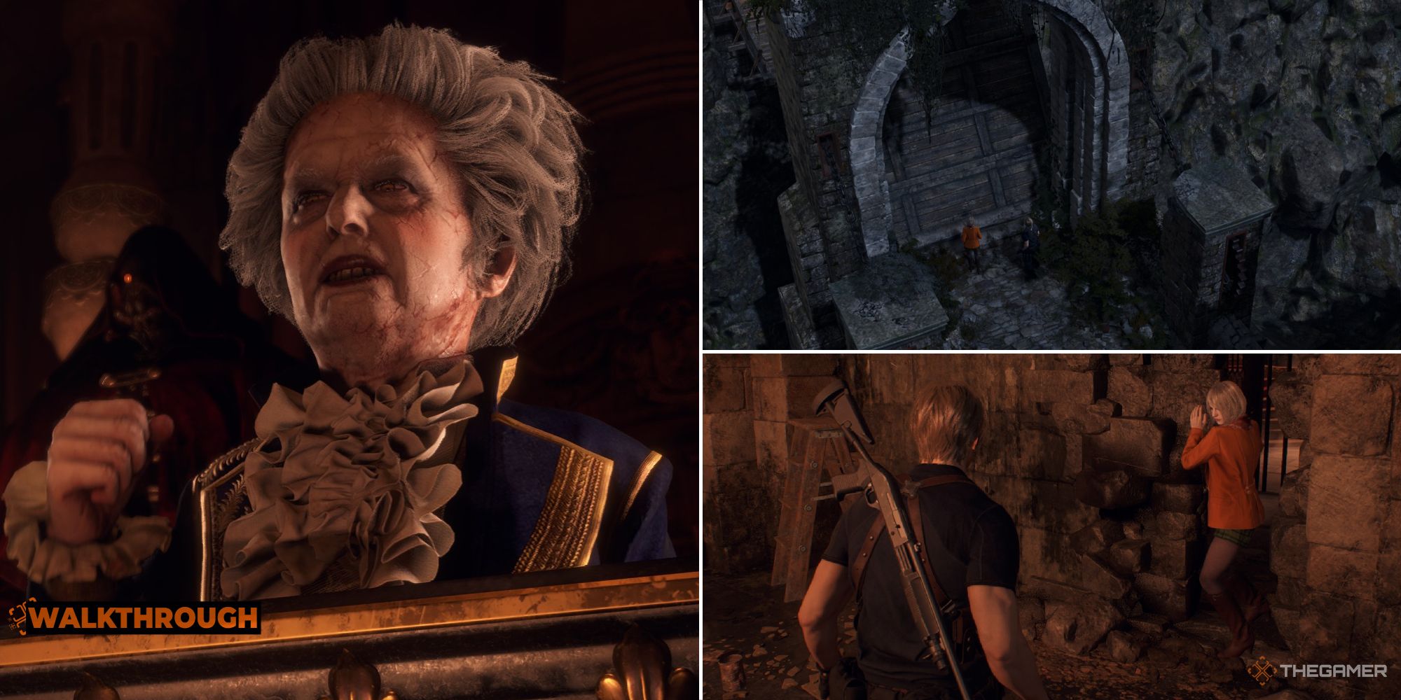 Resident Evil 4 avoid Dungeon boss strategy and how to beat the Garrador