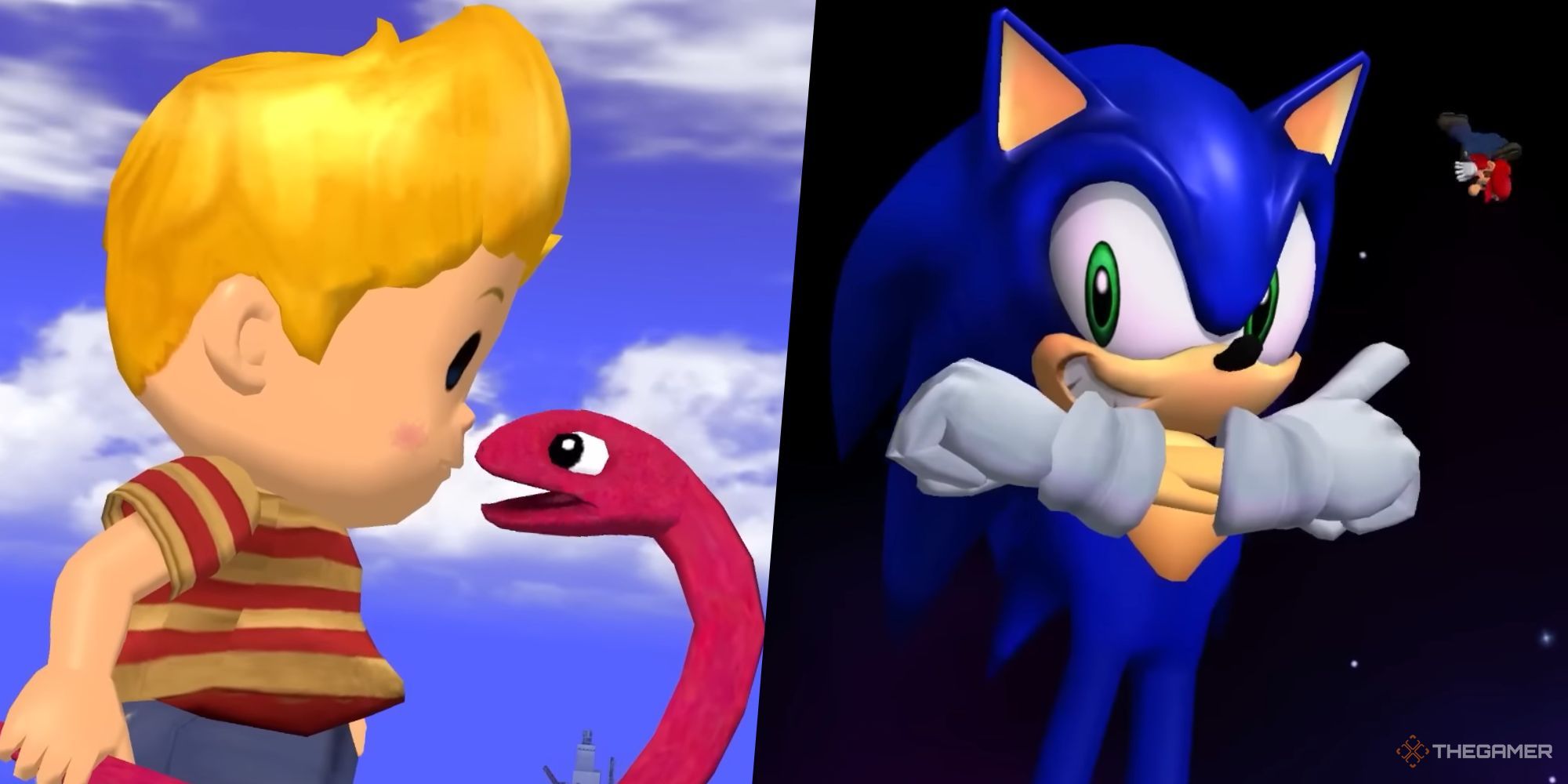 After 22 Years, Sonic And Lucas Are Finally In Super Smash Bros. Melee