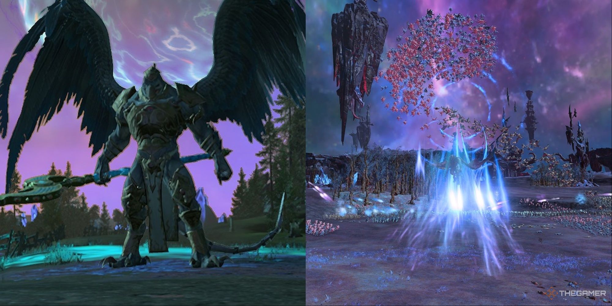 Total War: Warhammer 3 - The Demon Prince Of Tzeentch And A Hurricane Of Blue And Pink Horrors