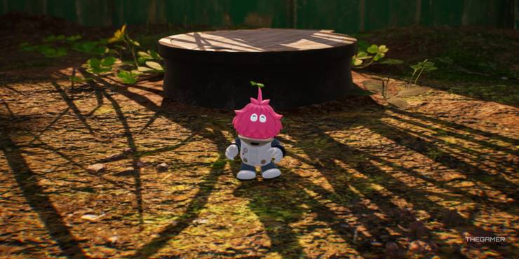 A Leafling in Pikmin 4