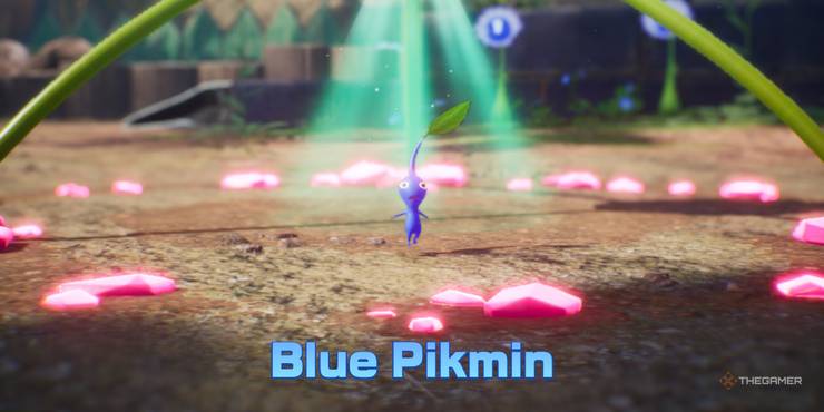 Blue Pikmin in Pikmin 4