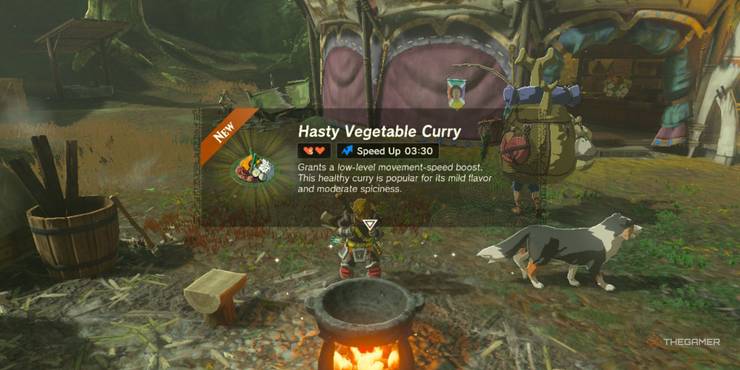 Hasty Vegetable Curry in the Legend of Zelda: Tears of the Kingdom