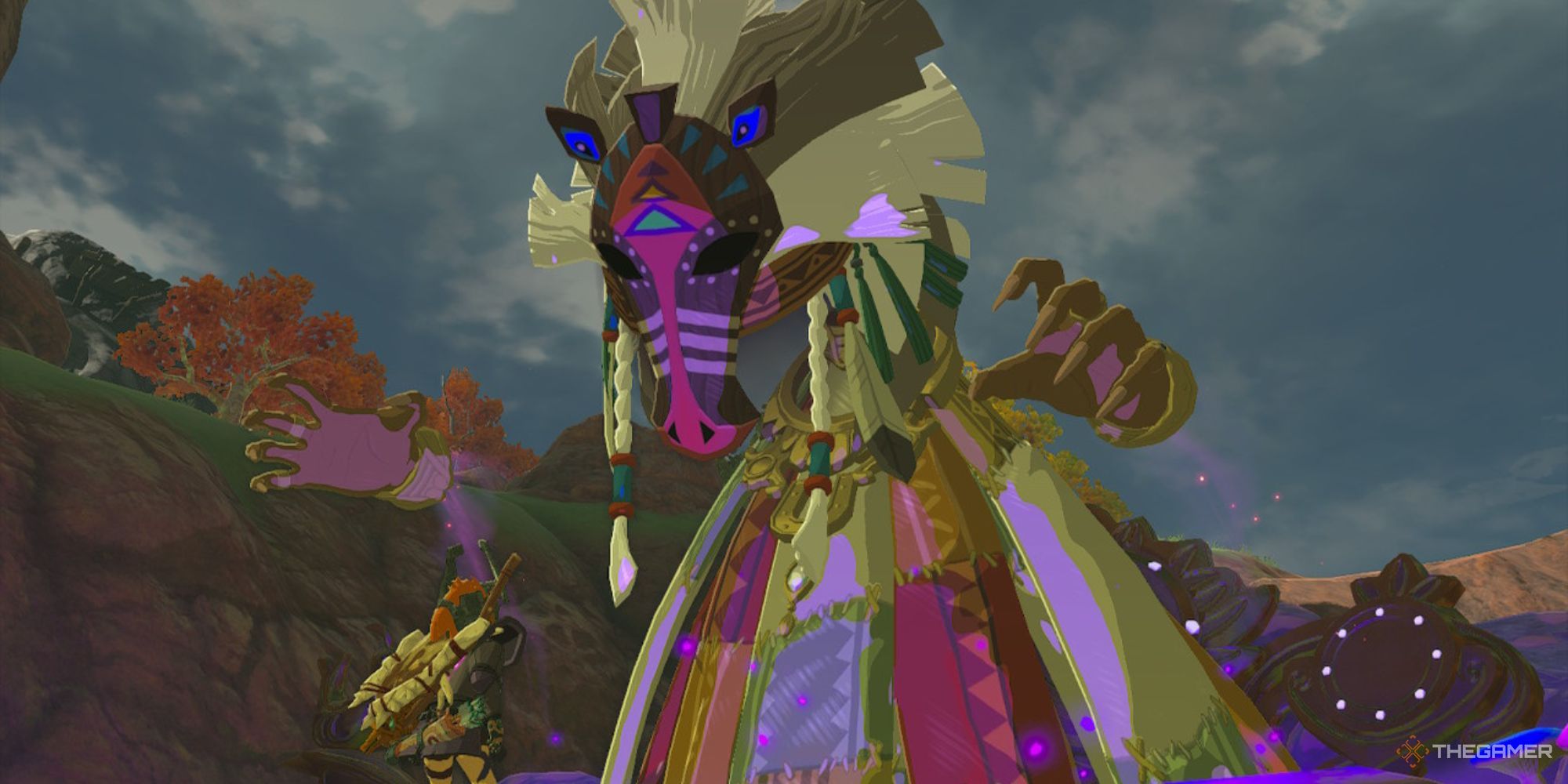 Malanya the Horse God in the Legend of Zelda: Tears of the Kingdom